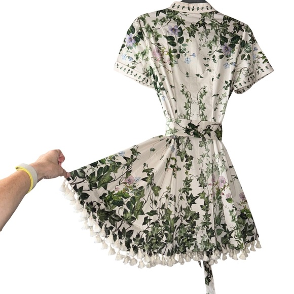 Alice and Olivia Lucy Ivy Romance Mini Shirtdress - Picture 5 of 13